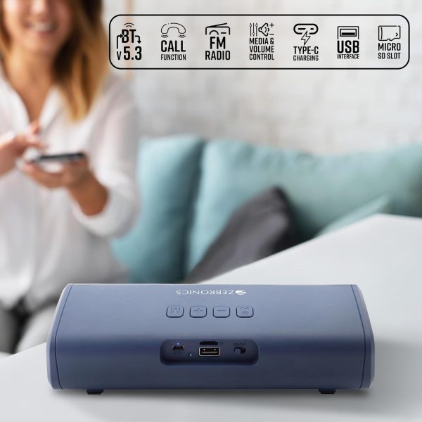 ZEBRONICS Knock Out Portable Bluetooth