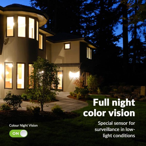 CP PLUS 4MP Wi-fi Full Color Outdoor Smart Security Camera | 360˚ with Pan & Tilt | Two Way Talk | Human Detection | Night Vision | Supports SD Card (Up to 128 GB) | Alexa & OK Google - CP-Z43A