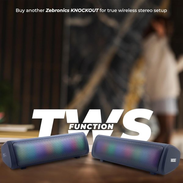 ZEBRONICS Knock Out Portable Bluetooth