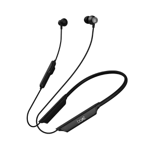 boAt Rockerz 80 pro Rich black Bluetooth (Black, In the Ear) Wireless Neckband