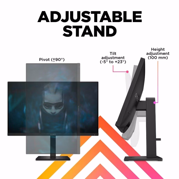 HP OMEN 60.5 cm (23.8) FHD 165Hz Gaming Monitor - OMEN 24