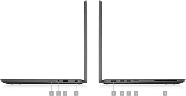 Dell Latitude 7310 Laptop - 13.3" FHD AG, SLP, IR Cam/Mic, ALS, PS, Carbon Fiber - 1.8 GHz Intel Core i7-10610U Quad-Core - 512GB SSD - 8GB - Windows 11 pro
