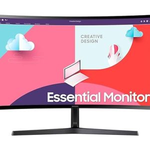 Samsung 60.96 cm (24 inch) Curved Full HD VA Panel Monitor (LS24D368GAWXXL)