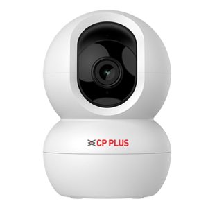 CP PLUS 4 MP Resolution Smart Wi-fi Security Camera | 360° View | 2 Way Talk | Human Body Detection | Motion Tracking & Detection Alert | Built-in Siren | Color Night Vision | CP-E48A