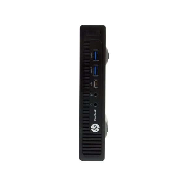 HP ProDesk 600 G2 - Windows 11, Intel core i5, 6th Gen, 8 GB DDR4, 256 GB SSD Tiny Desktop (Black)