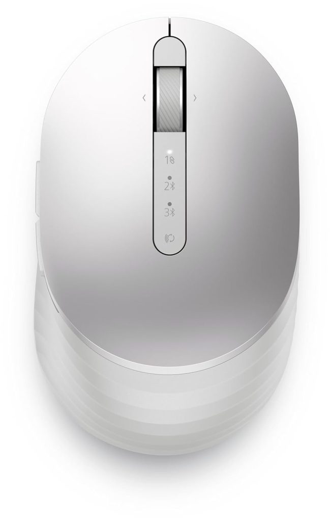 Dell MS7421W - Worlds 1St Rechargeable Mouse with Triple Connectivity 2 X Bluetooth 1Xwireless, 7 Buttons & 4000 Dpi