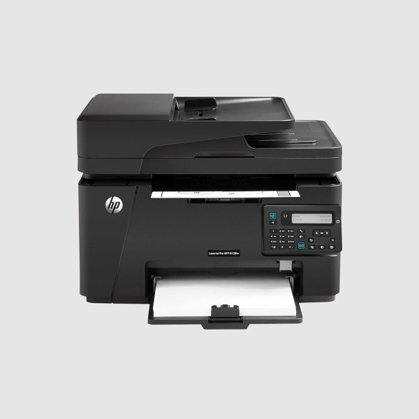 HP MFP M128fn Laserjet Printer: Print, Copy, Scan, Automatic Document Feeder, Ethernet, Fast Printing Upto 20ppm, Easy and Secure Setup, 3 Year Warranty