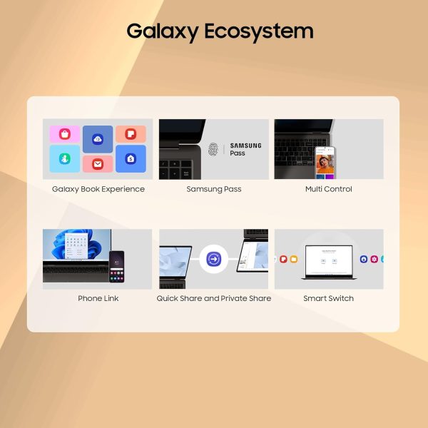 Samsung Galaxy Book3 Core i5 13th Gen 1335U - (16 GB/512 GB SSD/Windows 11 Home) Galaxy Book3 Thin and Light Laptop (15.6 Inch, Silver, 1.58 Kg, with MS Office)