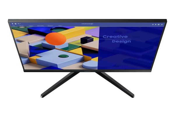 Samsung 27-inch(68.60cm) FHD 1,920 x 1,080 Monitor, IPS, 75 Hz, Bezel Less Design, AMD FreeSync, Flicker Free, HDMI, D-sub, (LS27C310EAWXXL, Black)