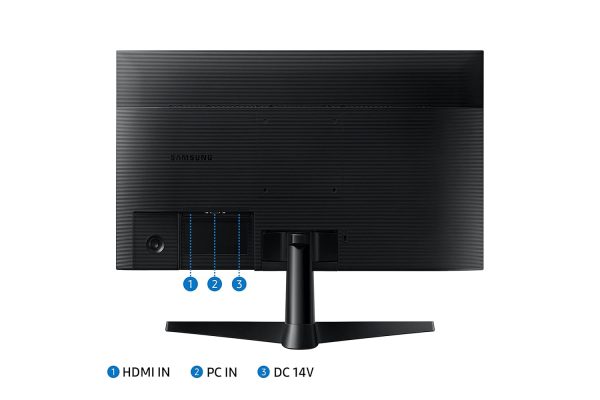 Samsung 27-inch(68.60cm) FHD 1,920 x 1,080 Monitor, IPS, 75 Hz, Bezel Less Design, AMD FreeSync, Flicker Free, HDMI, D-sub, (LS27C310EAWXXL, Black)