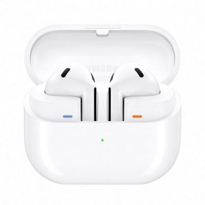 Samsung Galaxy Buds 3 (White) with Galaxy AI Powered Real-time Interpreter | 24-bit Hi-Fi Audio | Up to 36H Battery | IP57