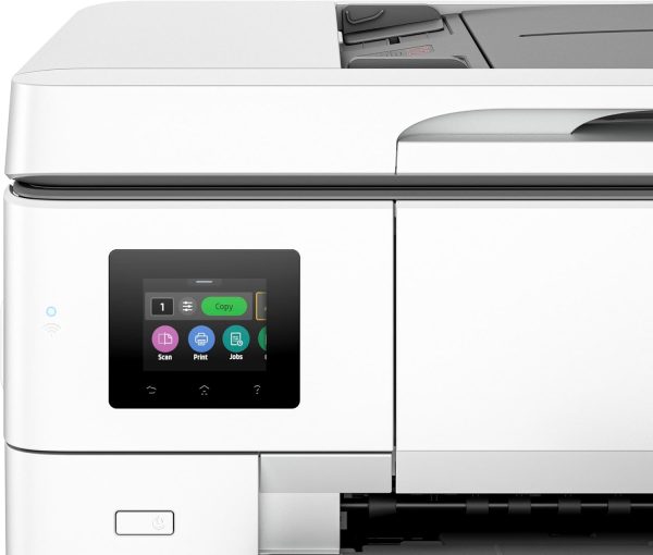 HP OfficeJet Pro 9720 Wide Format All-in-One Printer - Print, Scan, Copy,Wireless, Auto Document Feeder, Auto Duplex, Touchscreen, Quiet Mode; Input Capacity of up to 250 sheets