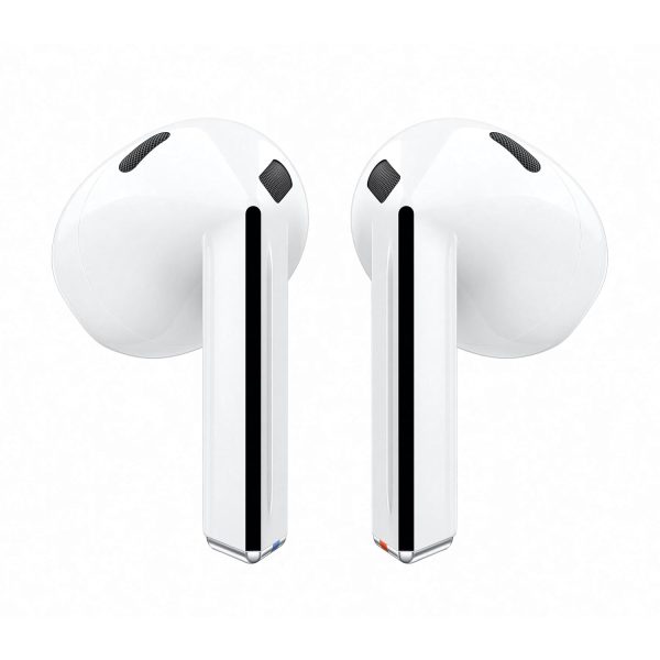 Samsung Galaxy Buds 3 (White) with Galaxy AI Powered Real-time Interpreter | 24-bit Hi-Fi Audio | Up to 36H Battery | IP57
