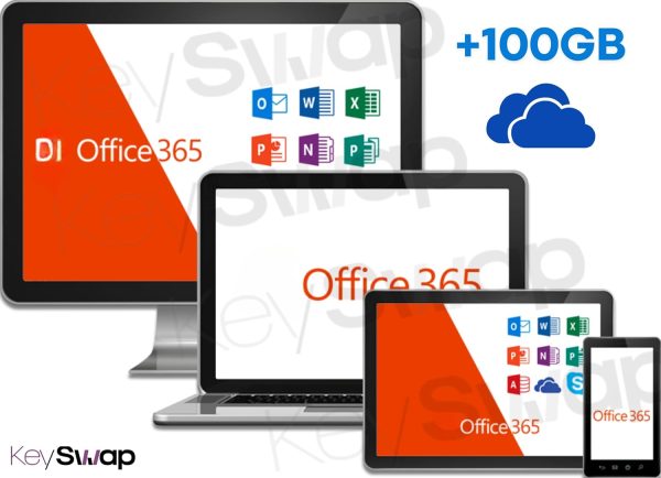 MS 365 Pro Plus | New 2025 Edition | (upto 5 Devices, Lifetime Validity) for Win, iOS, macOS, iPADOS, Android | 100GB Cloud Storage for lifetime | Regular Updates with Unlimited Reinstallations