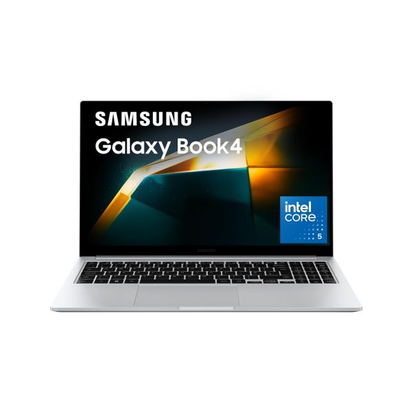 Samsung Galaxy Book4 (Silver, 8GB RAM, 512GB SSD) | 15.6" Full HD Screen | Intel Core i3 Processor | 13th Gen | Windows 11 Home | MS Office 2021 | Fingerprint Reader | Intel Iris XE Graphics | RJ45 LAN Port