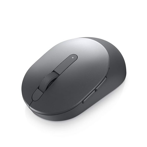 Dell MS5120W-Titan Grey Pro Wireless Dual Connectivity Mouse (Bluetooth 5.0/Wireless 2.4G) with Programmable Button