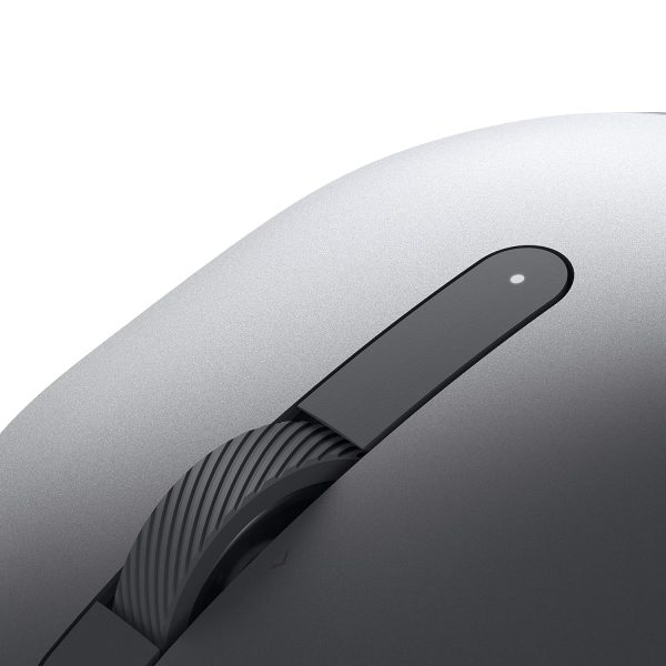 Dell MS5120W-Titan Grey Pro Wireless Dual Connectivity Mouse (Bluetooth 5.0/Wireless 2.4G) with Programmable Button