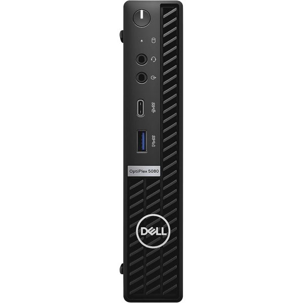 Dell Optiplex 5080 Micro Desktop | Core i7-10700T - 512GB SSD Hard Drive - 16GB RAM | 8 cores @ 4.5 GHz Win 11 Pro Black (Renewed)