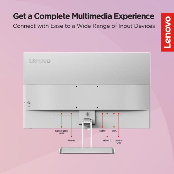 Lenovo L-Series L27i-40 27 inch (68.6cm) FHD IPS Ultraslim Monitor