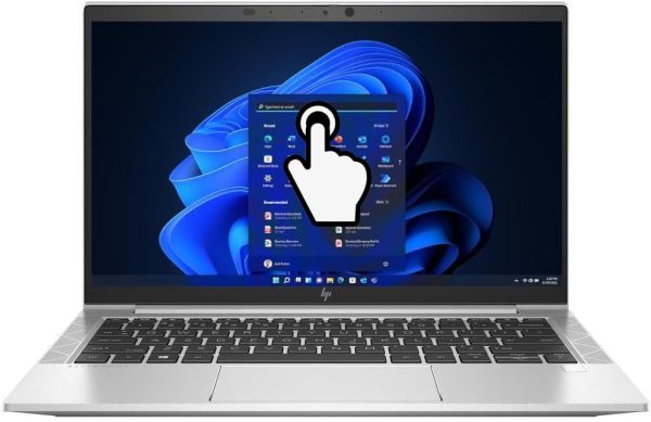 HP EliteBook 830 G7 Touchscreen Laptop, Intel Core i7-10610U up to 4.90 GHz, 13.3" FHD(1920x1080), 32 GB RAM, 512GB SSD, Backlit Keyboard, Windows 10 Pro (Renewed)