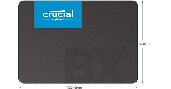 Crucial BX500 500GB 2.5-inch SATA 3D NAND Internal SSD Upto 550 MB/s