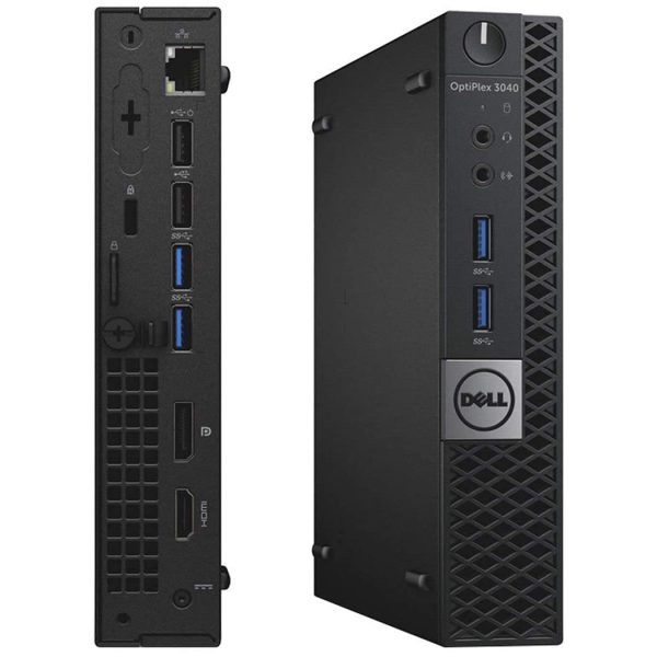 Dell Intel Core i3-7th Gen Desktop(8 GB RAM/ 256GB SSD/ Windows 10 Pro, MS Office/Intel Integrated Graphics,Black) Optiplex 3050 Tiny