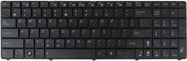 Keyboard for ASUS K50 K50I K50C K50AB K50AD K50AF K50IN K50IJ P50 P50IJ