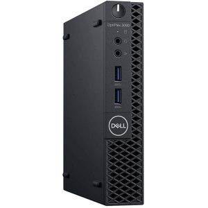 Dell OPTIPLEX 3060 Tiny Desktop (Intel Core i3 8th gen 2.5ghz, 8 GB RAM, 240gb SSD, Windows 11 (Upgraded), MS Office/ Intel HD Graphics/, USB 3.0, Ethernet,VGA), Black