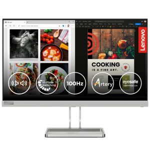 Lenovo L-Series L24i-40 60.45cm (24 inch) | FHD IPS Ultraslim Monitor