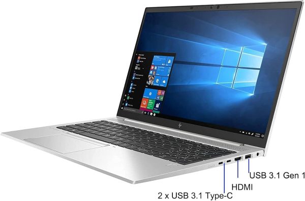 HP EliteBook 850 G8 15.6" Notebook, Intel i5, 16GB Memory, 256GB SSD, Windows 10 Pro (Touch Screen)