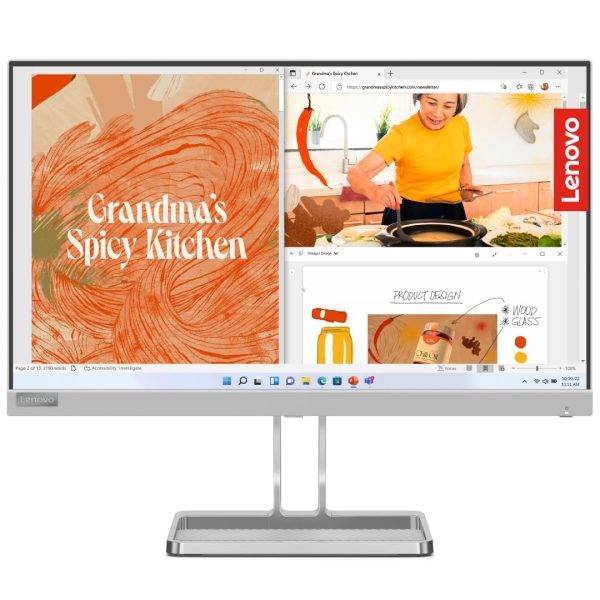 Lenovo L-Series L22i-40 22 inch (54.6cm) | FHD IPS Ultraslim Monitor