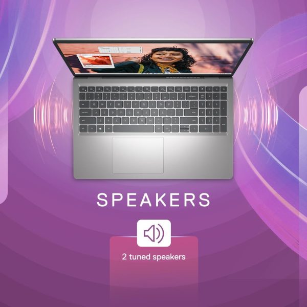 Dell Inspiron 3530, Intel Core i5-1334U, 13th Gen, 16GB RAM, 1TB SSD, FHD, 15.6"/39.62cm, Windows 11, MS Office 24, Silver, 1.62KG, Backlit Keyboard, McAfee 15 Month, Thin & Light Laptop