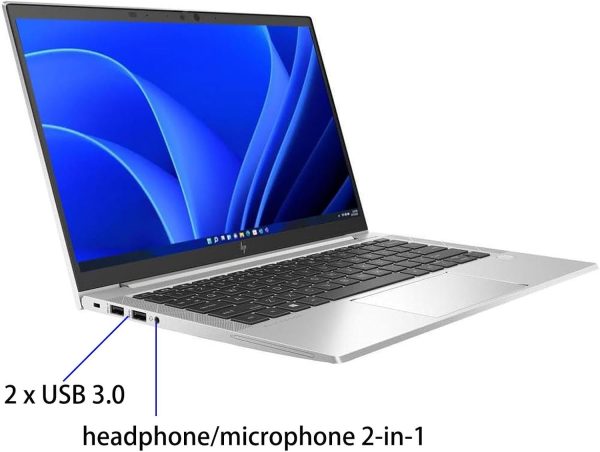 HP EliteBook 830 G7 Touchscreen Laptop, 13.3" FHD(1920x1080), Intel i7-10610U 1.8GHz, 16GB RAM, 512GB SSD, Backlit Keyboard, Windows 10 Pro (Renewed)
