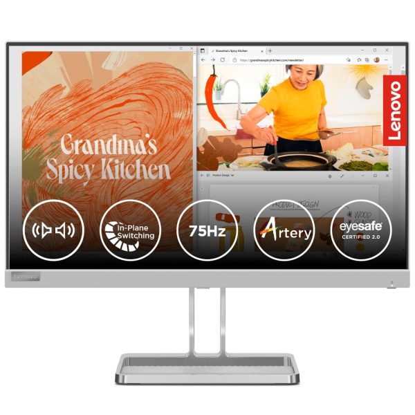 Lenovo L-Series L22i-40 22 inch (54.6cm) | FHD IPS Ultraslim Monitor
