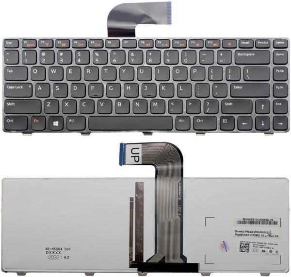 Laptop Keyboard Compatible for DELL L502