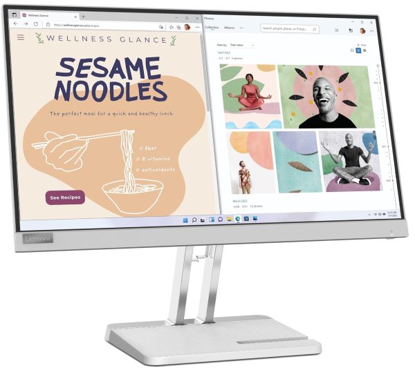 Lenovo L-Series L22e-40 54.48 cm (21.4inch) | FHD Ultraslim Monitor