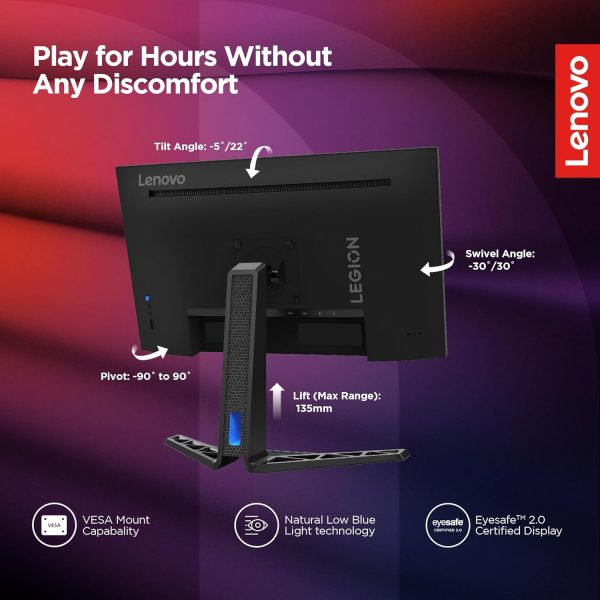 Lenovo Legion R27i-30 | 27 Inch (68.5cm) 165Hz LED Gaming Monitor