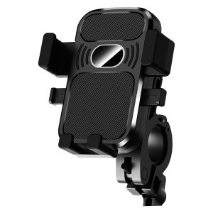 ZEBRONICS New Launch BMH100, Bike Mobile Holder, Upto 6.8 inches, 360° Rotatable, One Press Lock and Release, Stable and Secure, Anti-Skid Silicone Pads, for Maps & Navigation Visit the ZEBRONICS Store