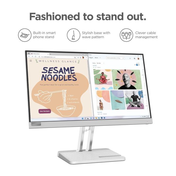 Lenovo L-Series L22e-40 54.48 cm (21.4inch) | FHD Ultraslim Monitor