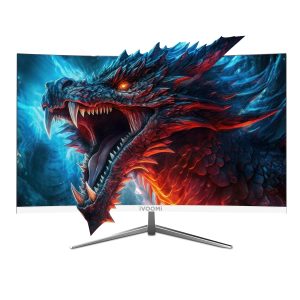 iVOOMi 27" Curve LED Monitor (68.58cm) with in-Built Speaker, 16:9 Ratio, BIS Approved, Refresh Rate 100 Hz with 1920 x 1080 Pixels, FHD, Power Mode Indicator, Strong Metal Stand, 3 Years Warranty