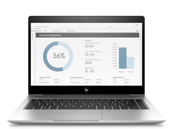 HP Elitebook X360 1040 G6, 14", i7-8665U, 16GB RAM, 512GB SSD, Touchscreen, Windows 11 Pro (Renewed)