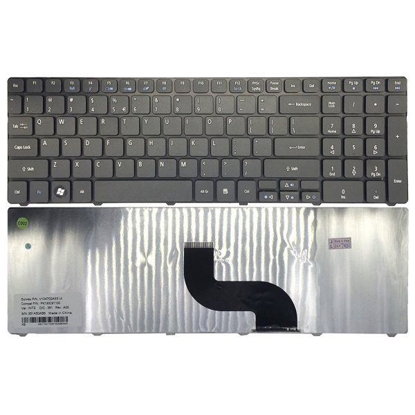 Laptop Keyboard for Acer Aspire 5738