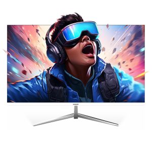 iVOOMi 27" Flat LED Monitor (68.58cm) with in-Built Speaker, 16:9 Ratio, Refresh Rate 100 Hz with 1920 x 1080 Pixels, FHD, Power Mode Indicator, Strong Metal Stand, BIS Approved, 3 Years Warranty