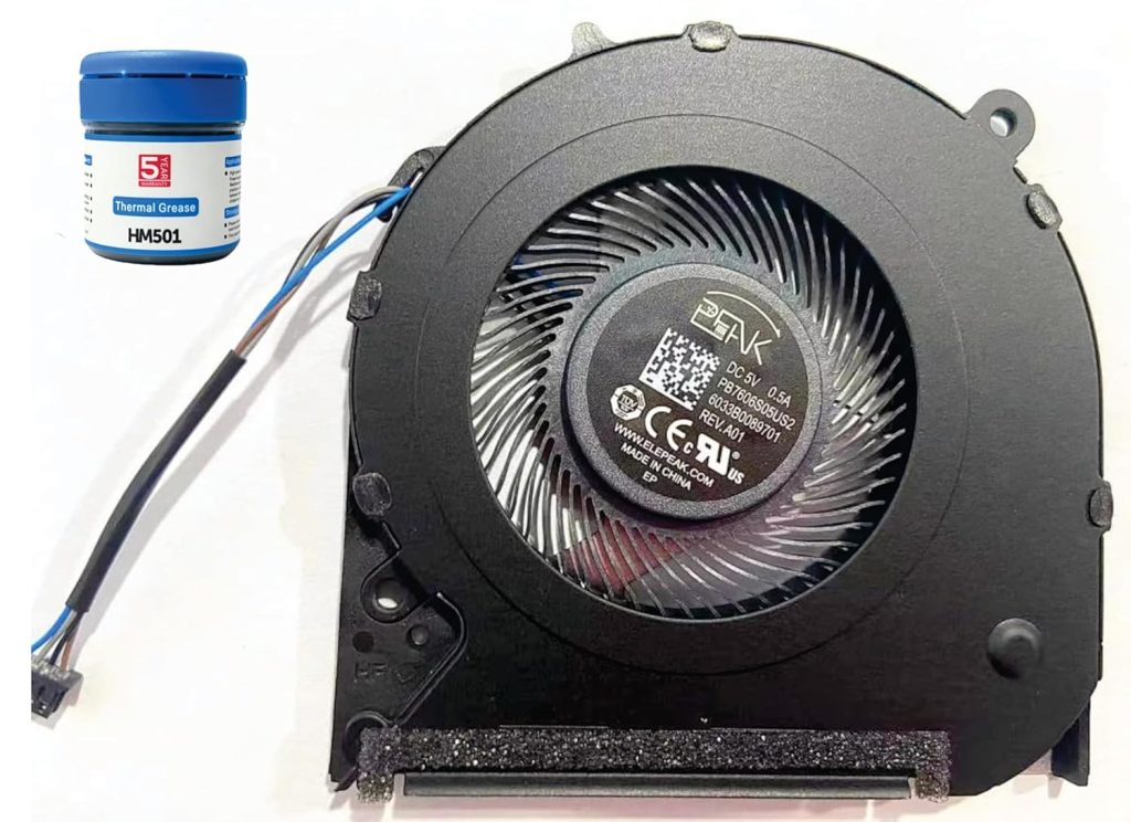 CPU Cooling Fan for HP Laptop 240 G7, 246 G7, 14-CF, 14CK,14-CM,14-DK, 14DK, 14-MA, 14MA.