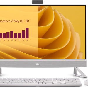 Dell 27 All-In-One Processor Intel® Core™ 7 processor 150U (12MB cache, 10 cores, 12 threads, up to 5.4 GHz) Operating System Windows 11 Home, Single Language Video Card NVIDIA® GeForce® MX570A with 2GB GDDR6 graphics memory Memory 16 GB DDR5, 2 x 8 GB, 5200 MT/s Storage 1TB M.2 PCIe NVMe Solid State Drive Display 27-inch FHD (1920 x 1080) Narrow Border Infinity Touch Display with Wide Viewing Angle Color Pearl White Cover + Molded Speaker Grill (for Touch LCD)