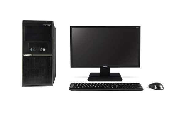 Acer Veriton Desktop M200-H610(Intel I3-12Th Gen/8Gb/512Gb/Dos/19.5Inch)