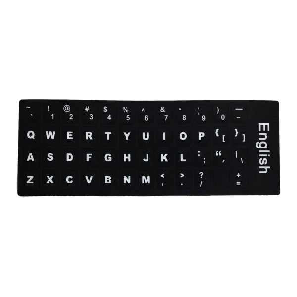Laptop Keyboard Stickers Universal Computer Keyboard Stickers for Pc Desktop English