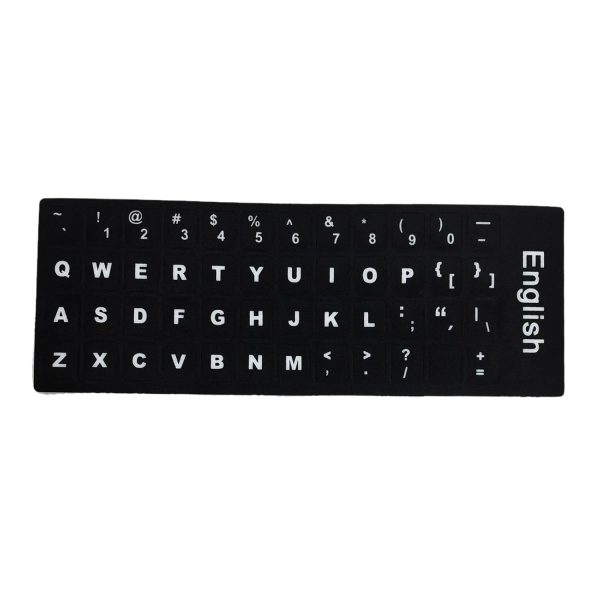 Laptop Keyboard Stickers Universal Computer Keyboard Stickers for Pc Desktop English