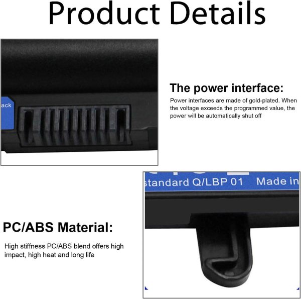 Laptop Battery Compatible for Acer Aspire AL12A32 V5-431, V5-531, V5-471, V5-551, V5-571, E1-570, E1-572G, Part No. AL12A32, AL12A72, KT.00403.012, 41CR17/65, B053R015-0002, TZ41R1122