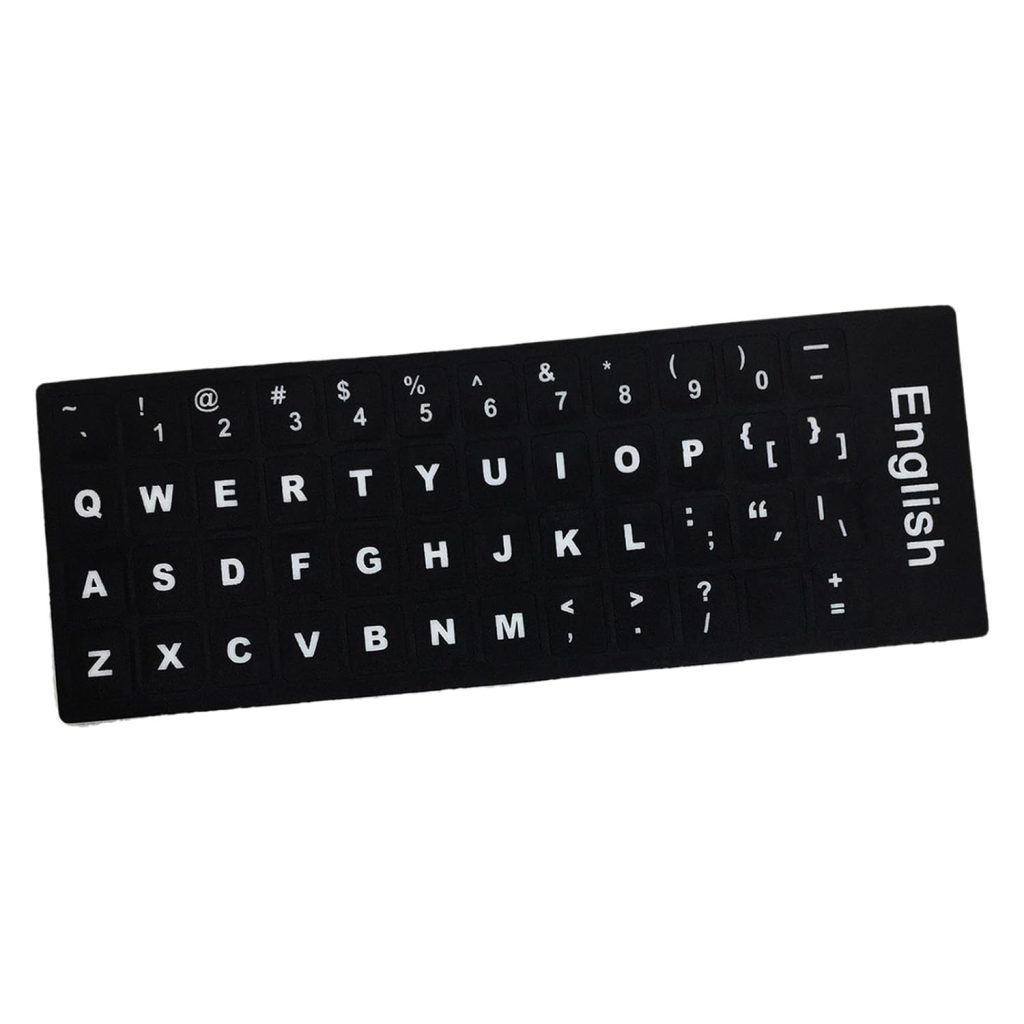 Laptop Keyboard Stickers Universal Computer Keyboard Stickers for Pc Desktop English